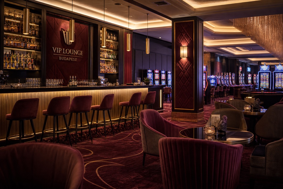 VIP lounge terület